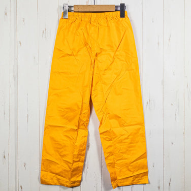 [Kid's Size 130 Orange] Montbell Crepper Nylon Rain Suit and Rain Shell Set (z00053208)