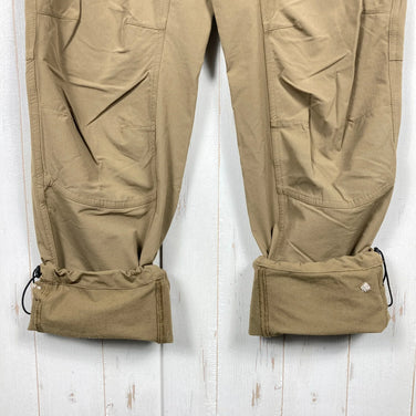 Columbia Men's Stretch Softshell Pants, Size Small, Beige. This item is a softshell nylon trousers (z00054305).