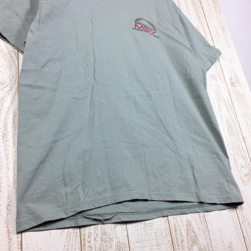 【Men's L グリーン系】 Mountain Supply Of Yakima Msy Tシャツ 生産終了モデル International Men's  化繊 ショートスリーブTシャツ クルーネック インナー シャツ トップス ウェア