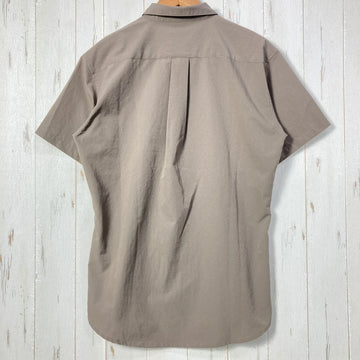【Men's S ベージュ系】 Axesquin ( アクシーズクイン ) ショートスリーブ ベンチレーションシャツ S/S Ventilation Shirt ポリエステル ウェア トップス インナー シャツ ショートスリーブシャツ 化繊 z00054858  化 - 0