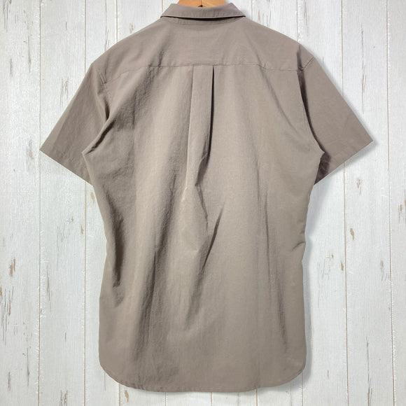 【Men's S ベージュ系】 Axesquin ( アクシーズクイン ) ショートスリーブ ベンチレーションシャツ S/S Ventilation Shirt ポリエステル ウェア トップス インナー シャツ ショートスリーブシャツ 化繊 z00054858  化