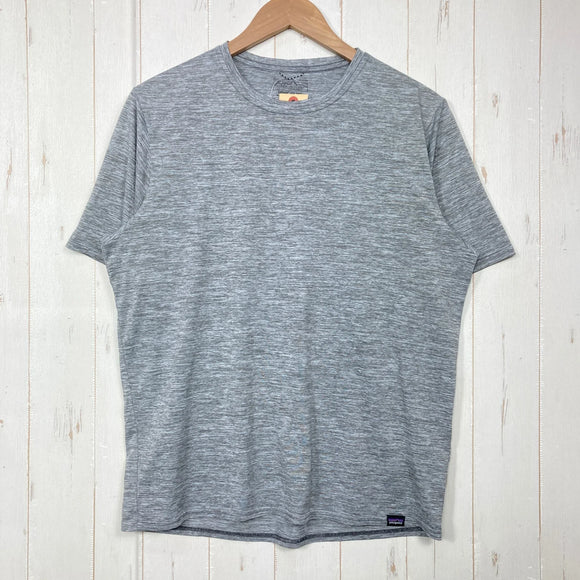 【Men's M グレー系】 2019 Patagonia ( パタゴニア ) キャプリーン クール デイリー シャツ Capilene Cool Daily Shirt FEA ポリエステル ウェア トップス インナー シャツ ショートスリーブTシャツ クルーネ