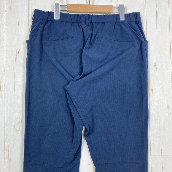 【Men's L ネイビー系】 Millet ( ミレー ) ブリーズ メッシュ パンツ Breeze Mesh Pants ポリエステル ウェア ボトムス ロングパンツ ソフトシェル z00058912  ソフトシェル ロングパンツ ボトムス ウェア