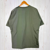 【中性 S 绿色系】Houdini (胡迪尼) Weather Tee 天气T恤 涤纶 运动服 上衣 内衣 衬衫 短袖T恤 圆领 化纤 z00058014 化纤 短袖T恤 圆领