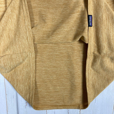 Men's XS Beige 2025 Patagonia Long-Sleeved Capilene Cool Daily Shirt, Polyester, Top, Undershirt