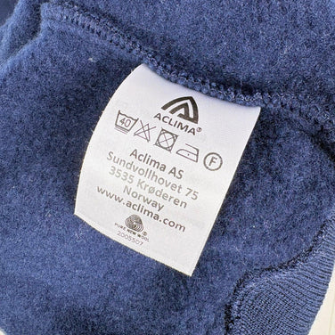 【Unisex S ネイビー系】 Aclima ( アクリマ ) フリースウール フーディ FleeceWool Hoodie 104204 232 NAVY BLAZER z00055891 232 NAVY BLAZER フリース アウター ジャケット トップス