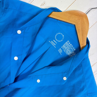 【Unisex S ブルー系】 Yamatomichi ( 山と道 ) ユーエル シャツ UL Shirt Shadow Rip / 耐久撥水 / UPF30以上 ポリエステル ウェア トップス インナー シャツ ロングスリーブシャツ 化繊 z00061119  化