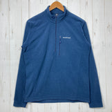 【Men's M ネイビー系】 Montbell ( モンベル ) シャミース プルオーバー ポリエステル ウェア トップス アウター ジャケット フリース z00060114  フリース アウター ジャケット トップス ウェア