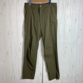 男款32码，绿色：Arcteryx Sabreo长裤，Taan Forest。已停产，难觅踪影。尼龙软壳长裤。z00053913，Taan Forest。