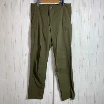 【Men's 32 グリーン系】 Arcteryx ( アークテリクス ) サブリオ パンツ Sabreo Pant Taan Forest 生産終了モデル 入手困難 ナイロン ウェア ボトムス ロングパンツ ソフトシェル z00053913 Taan Forest - 0