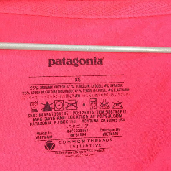 【Women's XS ピンク系】 Patagonia ( パタゴニア ) ショートスリーブ アフターサン フーディ Short-Sleeved After-Sun Hoody パーカー 53675 International Women's コットン フーディ イン - 【公式】2ndGEAR（セカンドギア）Webショップ【登山用品・アウトドア用品専門 買取販売店】