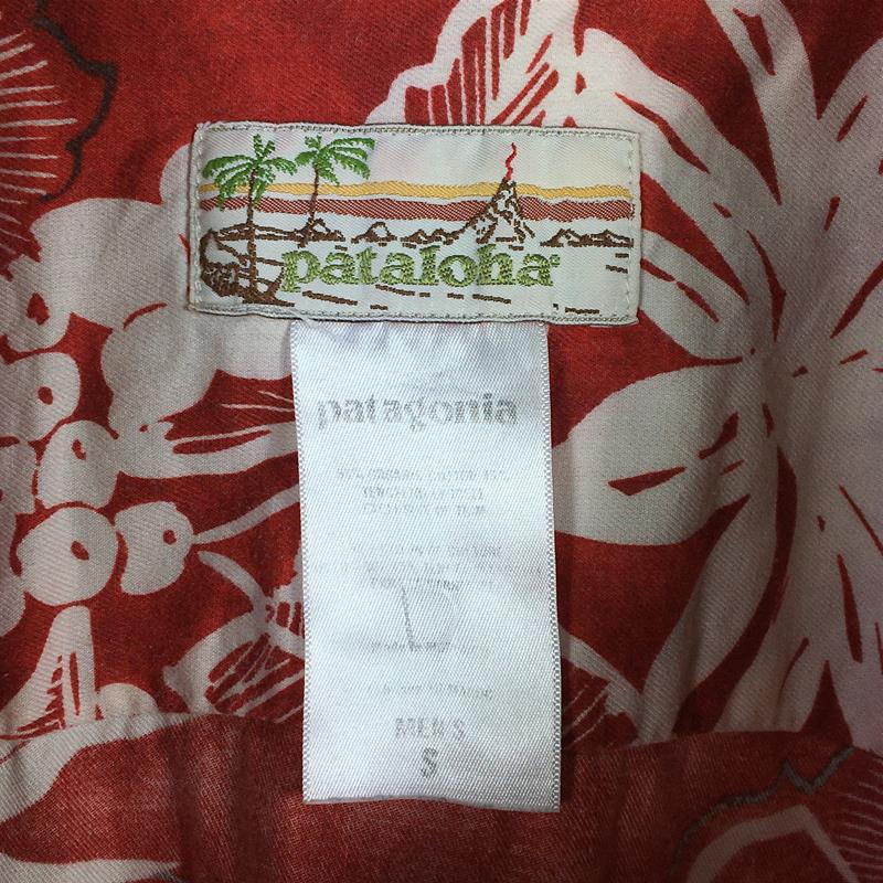 【男款S红】Patagonia Pataloha Shirt Aloha Shirt 很难获得 52570 国际男士 NRR 棉质短袖衬衫内衬衬衫上衣