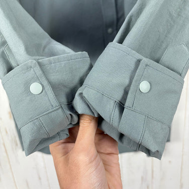 【Men's S グリーン系】 Ridge Mountain Gear ( リッジマウンテンギア ) ベーシック ロングスリーブ シャツ Basic Long Sleeve Shirt ポリエステル ウェア トップス インナー シャツ ロングスリーブシャツ 化繊 z