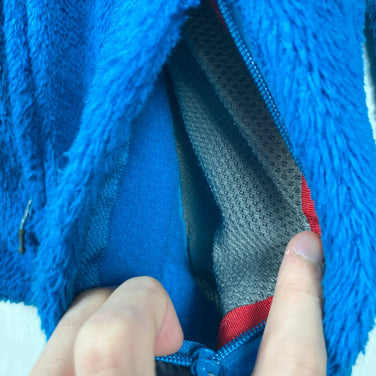 Mammut Thermal Pro Globalin 女款抓绒外套，小号，蓝色。聚酯纤维抓绒面料。采用 Polartec Thermal Pro 保暖科技。(z00054203)