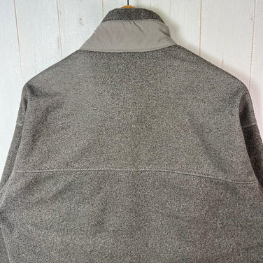 [Men's Large Gray] 2001 Patagonia Polar Basin Jacket, Dark Taupe Heather. Discontinued model, hard to find. This fleece jacket is a top and outerwear item.