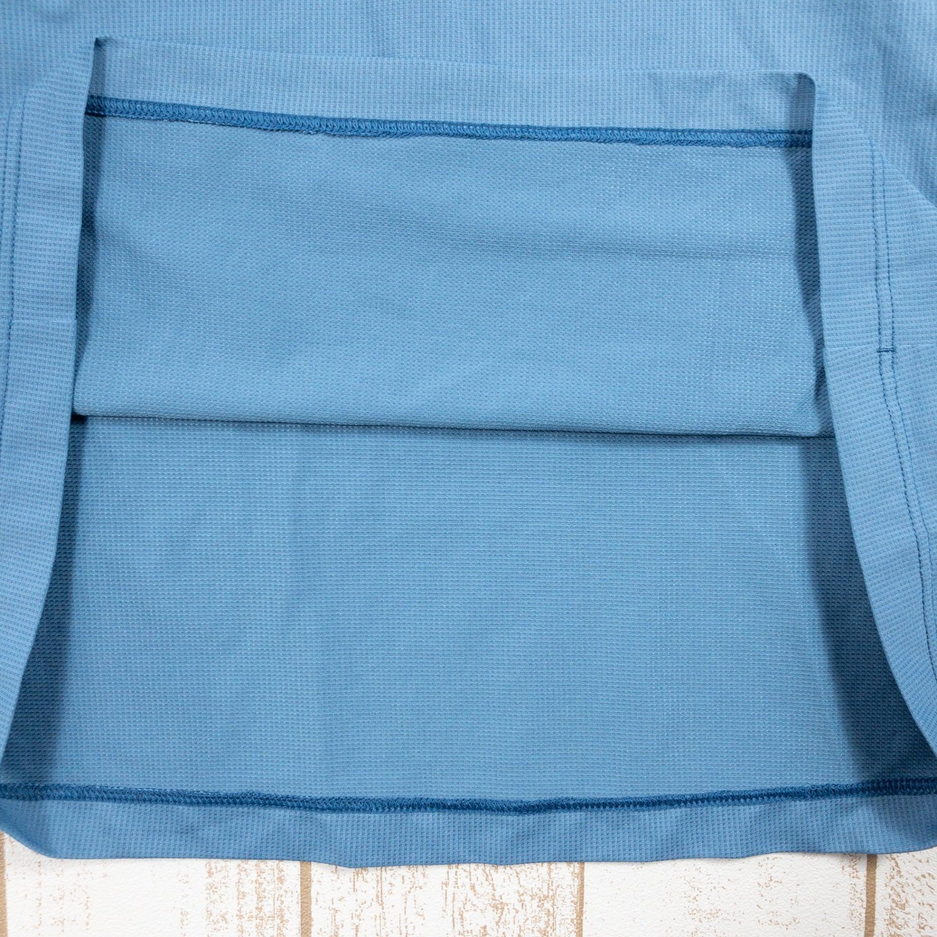 【Men's XL ブルー系】 Finetrack ( ファイントラック ) ドラウトクアッド ジップネック ジェイブルー ポリエステル ウェア トップス インナー シャツ ロングスリーブシャツ 化繊 z00051101 ジェイブルー 化繊 ロングスリーブシャツ イ - 【公式】2ndGEAR（セカンドギア）Webショップ【登山用品・アウトドア用品専門 買取販売店】