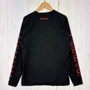 【Men's XS ブラック系】 Mammut ( マムート ) QD ロゴ プリント ロングスリーブ Tシャツ アジアンフィット QD Logo Print Longsleeve T-shirts AF 速乾 UPF50+ 抗菌防臭 ポリエステル ウェア トップス-2