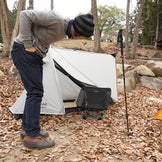[One Size Gray] 2ndGEAR Mountain Products Forest Limit I Mountain Tent Double Wall Ultra Light Gray / 20D Ripstop Sil