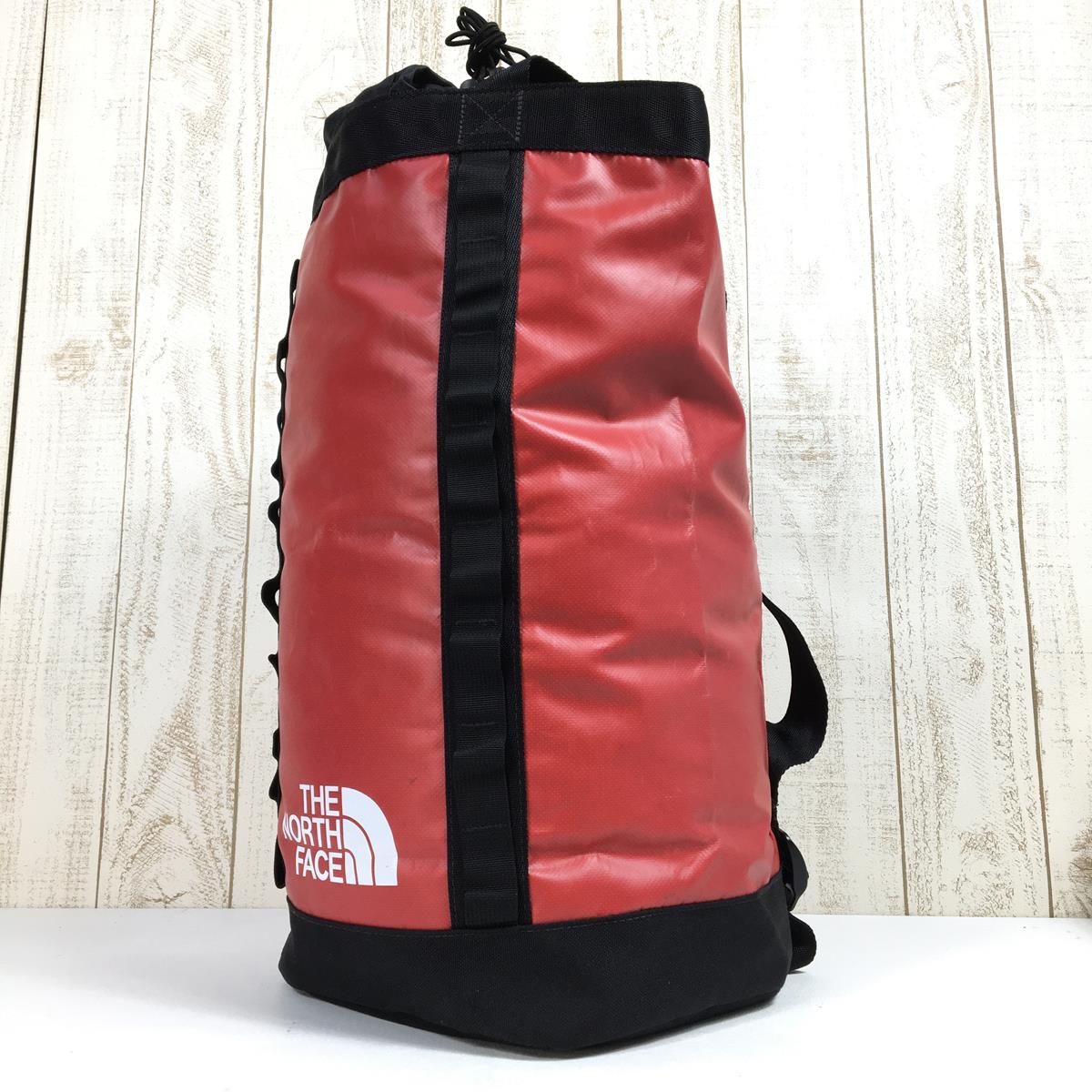 【OneSize レッド系】 The North Face ( ザ・ノースフェイス ) ベースキャンプ ホール パック Bc Haul Pack バックパック ホールバッグ ホーラーバッグ クライミング 入手困難 Y2K #Y2K  デイパック 容量【～29L】