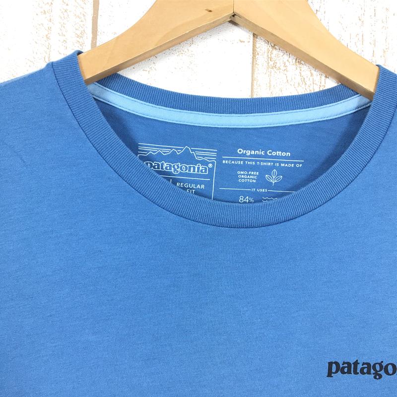 【男款 XS 蓝色】Patagonia Safeguard Stencil World Trout 有机 T 恤 38534 Internatio