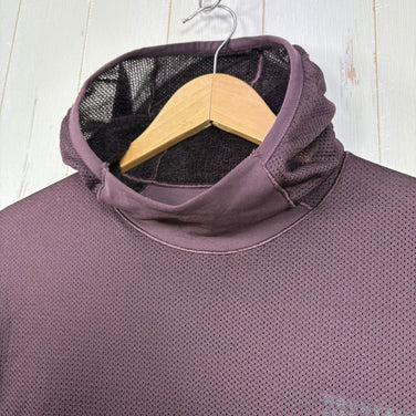 【Men's M パープル系】 Mountain Hardwear ( マウンテンハードウェア ) エア メッシュ フーディ Air Mesh Hoody ポリエステル ウェア トップス アウター ジャケット フリース Teijin Octa ( 帝人オクタ ) z