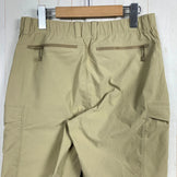 Montbell Convertible Cargo Pants, Men's S-Long Beige, Light Tan Nylon, z00054063