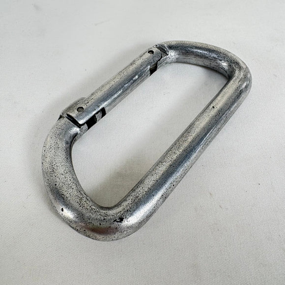 【OneSize シルバー系】 SMC ( Seattle Manufacturing Corporation ) ヴィンテージ D型 カラビナ Vintage D Carabiner ストレートゲート ロッククライミングギア z00061776  ロッククライミン