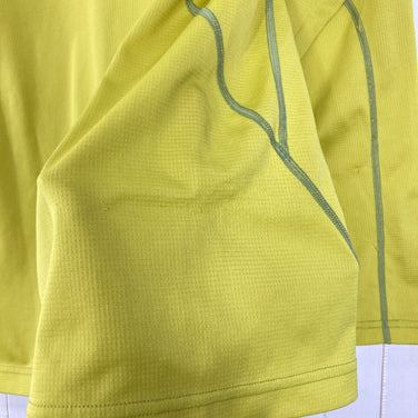 【Men's M イエロー系】 Finetrack ( ファイントラック ) ドラウト エア ジップ ネック Drought Air Zip Neck ポリエステル ウェア トップス インナー シャツ ロングスリーブシャツ 化繊 z00059824  化繊 ロングス
