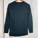 【Men's M ブラック系】 Montbell ( モンベル ) スーパーメリノウール L.W ラウンドネックシャツ Super Merino Wool L.W Round Neck Shirt メリノウール ウェア トップス インナー シャツ ロングスリーブTシ-2