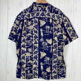 【Unisex M ネイビー系】 Paradice Bay（パラダイスベイ） アロハシャツ レーヨン ウェア トップス インナー シャツ ショートスリーブシャツ  z00055543   ショートスリーブシャツ インナー シャツ トップス ウェア