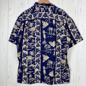 【Unisex M ネイビー系】 Paradice Bay（パラダイスベイ） アロハシャツ レーヨン ウェア トップス インナー シャツ ショートスリーブシャツ  z00055543   ショートスリーブシャツ インナー シャツ トップス ウェア