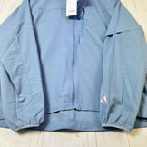 【Unisex S ブルー系】 Paper Sky Wear ( ペーパースカイ ウェア ) ウィンド シェル フーディー WIND SHELL HOODIE Blue Gray ナイロン ウェア トップス アウター ジャケット ソフトシェル z00053701 B