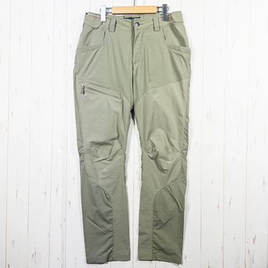 Haglofs LITE CROSS PANT，男款中号，绿色，尼龙，软壳，长裤，z00053235