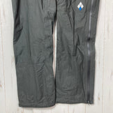 【Men's S グレー系】 Montbell ( モンベル ) ストレッチ レイン フルジップ パンツ Stretch Rain Full Zip Pants ナイロン ウェア ボトムス ロングパンツ レインシェル z00057201  レインシェル ロングパン