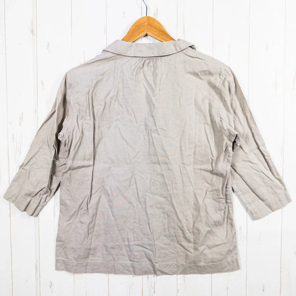 【Women's S グレー系】 Montbell ( モンベル ) カミコ プルオーバー シャツ KAMICO Pullover Shirt コットン ウェア トップス インナー シャツ ショートスリーブシャツ コットン z00052287 コットン ショートスリ - 【公式】2ndGEAR（セカンドギア）Webショップ【登山用品・アウトドア用品専門 買取販売店】