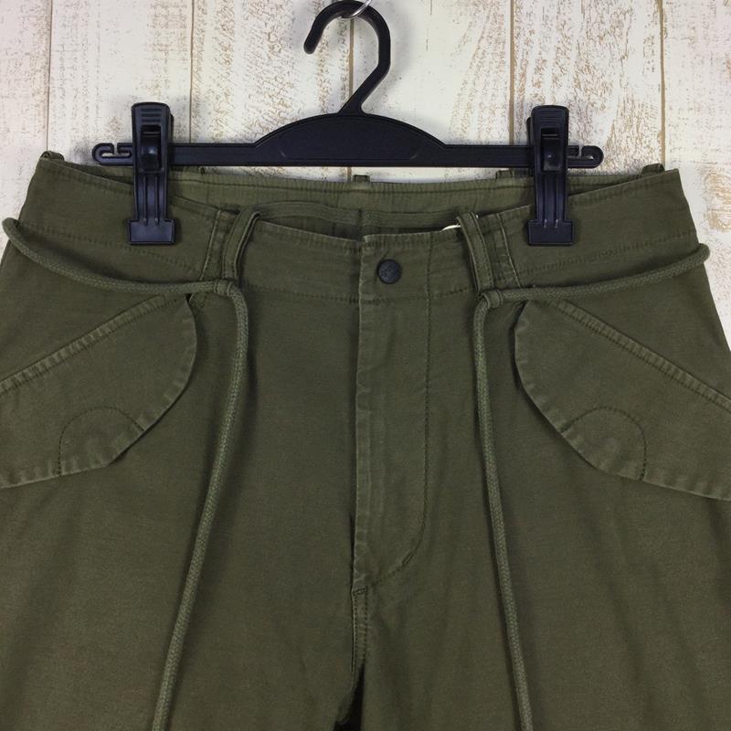 【Men's M グリーン系】 Narifuri ( ナリフリ ) コアスパンヤーン フラップ パンツ Csy Flap Pants 自転車 サイクル パンツ NF741 Men's  コットン ショーツ ショートパンツ ボトムス ウェア