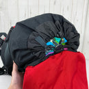 【OneSize レッド系】 1995 Dana Design ( デイナデザイン ) シャドー ピーク Shadow Peak Red / Black 生産終了モデル 入手困難 ブランド消滅 アメリカ製 コーデュラナイロン製 ナイロン バッグ ストレージ バック-15