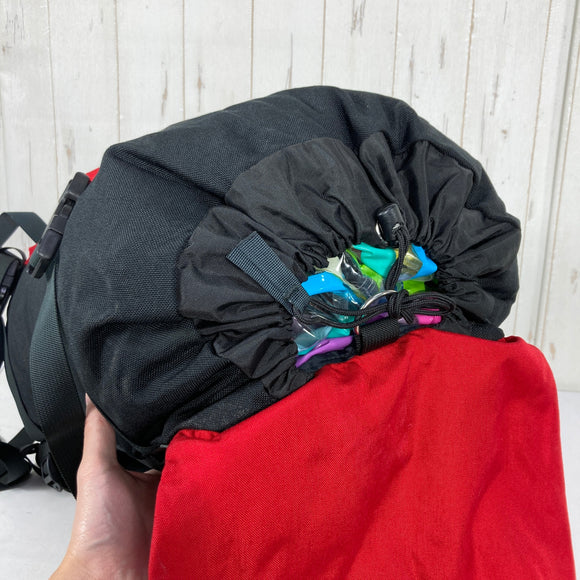 【OneSize レッド系】 1995 Dana Design ( デイナデザイン ) シャドー ピーク Shadow Peak Red / Black 生産終了モデル 入手困難 ブランド消滅 アメリカ製 コーデュラナイロン製 ナイロン バッグ ストレージ バック