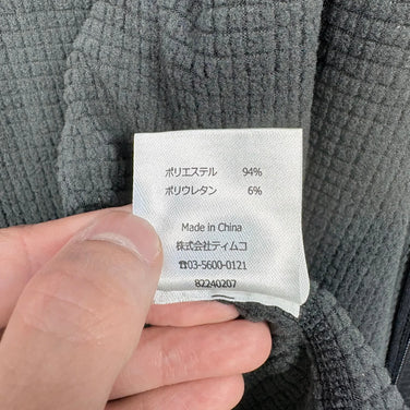 [Men's M Grey] Foxfire Transwet EX Stretch Grid Full Zip TS EX ST Grid Full Zip Polyester Wear Top Outer Jacket Fleece z00057218