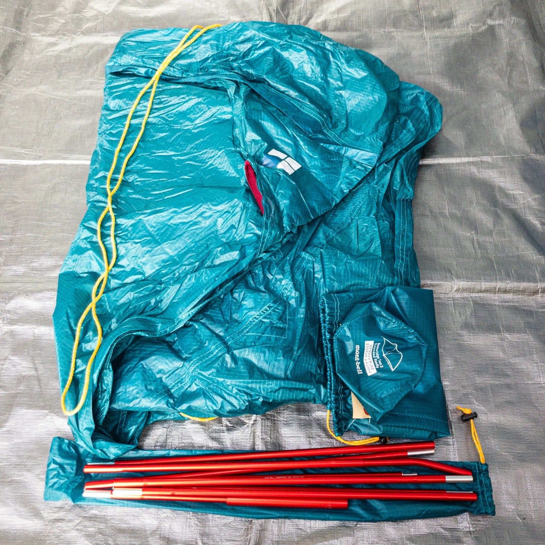 【OneSize ブルー系】 Montbell ( モンベル ) ステラリッジ テント2 エクステンドレインフライ ターコイズ ナイロン キャンピングギア テント 山岳テント z00051223 ターコイズ 山岳テント テント キャンピングギア - 【公式】2ndGEAR（セカンドギア）Webショップ【登山用品・アウトドア用品専門 買取販売店】