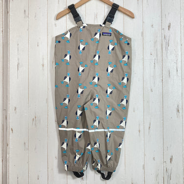 【Boy's 4T ベージュ系】 2021 Patagonia ( パタゴニア ) トレントシェル 3L レイン ビブ Torrentshell 3L Rain Bibs BPTA ナイロン ウェア ボトムス ロングパンツ レインシェル z00058091 BPTA