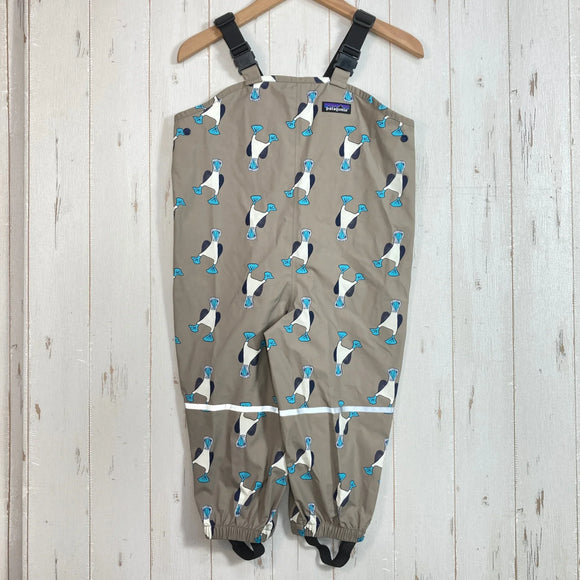 【Boy's 4T ベージュ系】 2021 Patagonia ( パタゴニア ) トレントシェル 3L レイン ビブ Torrentshell 3L Rain Bibs BPTA ナイロン ウェア ボトムス ロングパンツ レインシェル z00058091 BPTA