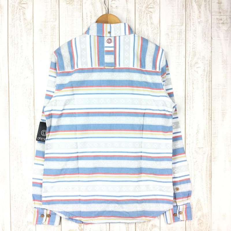 【Men's S ブルー系】 Gramicci ( グラミチ ) サンタフェ ロングスリーブ シャツ Santa Fe Long-Sleeve Shirt 北米限定モデル International Men's Vapor Blue コットン ロングスリーブシャツ