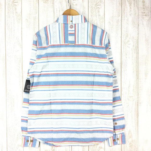 【Men's S ブルー系】Gramicci ( グラミチ ) サンタフェ ロングスリーブ シャツ Santa Fe Long-Sleeve Shirt 北米限定モデル International Men's コットン ロングスリーブシャツ インナー シャツ トップス ウェア - 【公式】2ndGEAR（セカンドギア）Webショップ【登山用品・アウトドア用品専門 買取販売店】