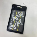 【OneSize シルバー系】 Paago Works ( パーゴワークス ) シュリケン Shuriken 自在金具 4個セット アルミ キャンピングギア テント  z00061128   テント キャンピングギア-1
