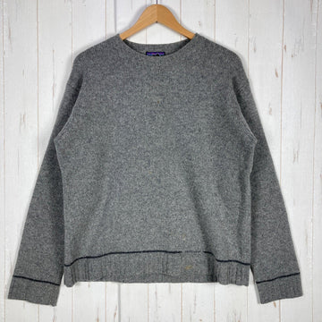 【Men's M グレー系】 2006 Patagonia ( パタゴニア ) ウーリガン クルー Wooligan Crew MDG 生産終了モデル 入手困難 ウール ニットセーター ウール ウェア トップス アウター ジャケット フリース z00054505