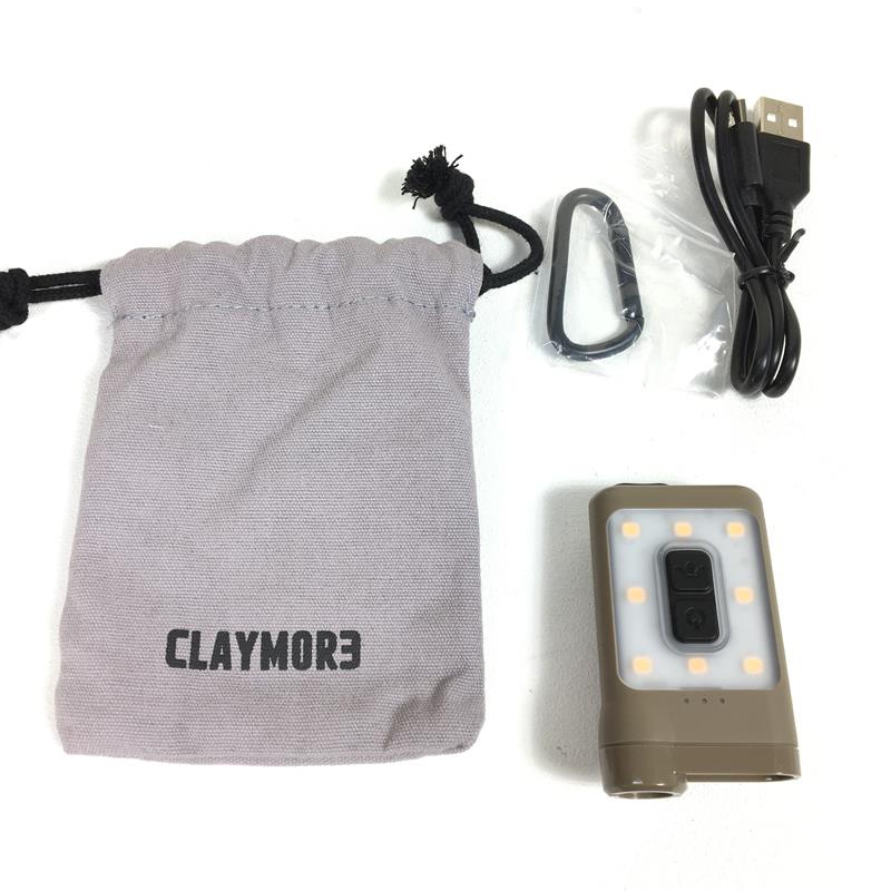 【OneSize ベージュ系】 Claymore ( クレイモア ) キャップオン 65A+ Capon 65A+ 230ルーメン Usb充電 650Mah Ledキャップライト ヘッドランプ ランタン 投光器 Clp-330Tn CLP-330 Tan ヘッドラン