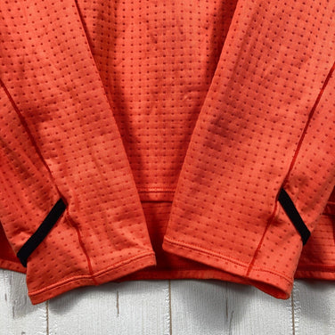 【Men's L オレンジ系】 The North Face ( ザ・ノースフェイス ) エクスペディション ドライ ドット ジップ ハイ Expedition Dry Dot Zip High ポリエステル ウェア トップス インナー シャツ ロングスリーブシャツ