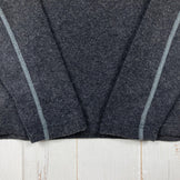 Men's Medium Black Marmot Wool Long Sleeve Tee, Wool Top, Undershirt, Long Sleeve T-Shirt with Crew Neck, Wool (z00054280)