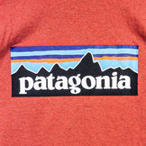 【Women's S レッド系】 2023 Patagonia ( パタゴニア ) ロングスリーブ P-6ロゴ レスポンシビリティー Long-Sleeved P-6 Logo Responsibili-Tee BURD コットン ウェア トップス インナー シャツ